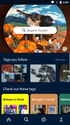 Tumblr android App screenshot 4